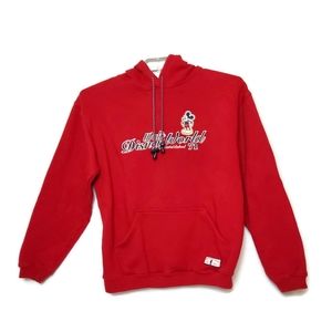 Walt Disney World Women Red Hoodie Size Small